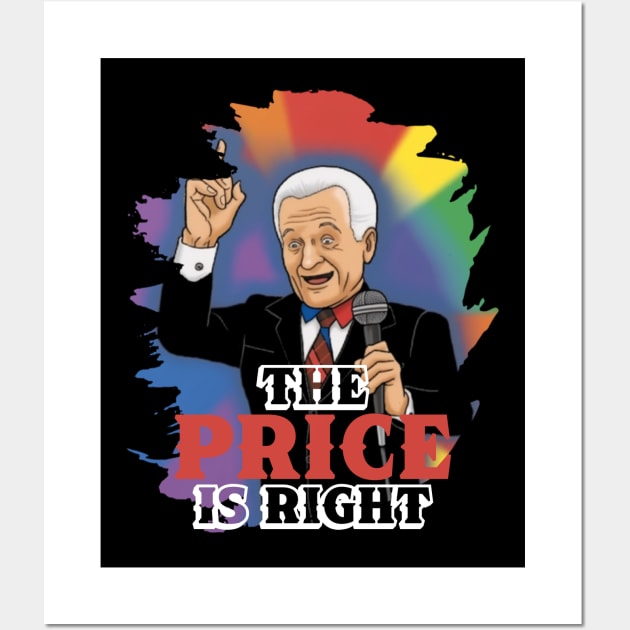 THE PRICE IS RIGHT BOB BARKER Wall Art by Pixy Official